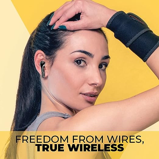 Flix (Beetel) Breeze 120 True Wireless in Ear Earbuds with Mic, Bluetooth 5.0, Touch Controls, Upto 16hrs Playtime with Case, IPX4 Resistant, 2 HD Microphones, LED Display for Battery Status (T401) Flix (Beetel) Breeze 120 True Wireless in Ear Earbuds with Mic, Bluetooth 5.0, Touch Controls, Upto 16hrs Playtime with Case, IPX4 Resistant, 2 HD Microphones, LED Display for Battery Status (T401)